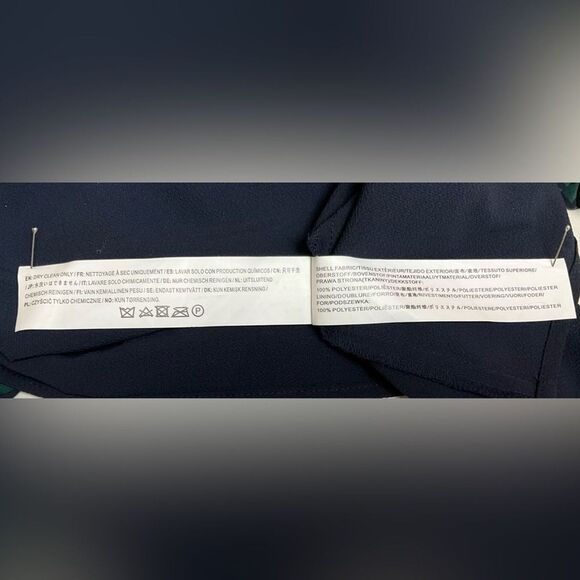 MOONRIVER NWT Chiffon Emerald Leopard Print Bodice Top With Camisole Women’s Sm - Picture 8 of 8